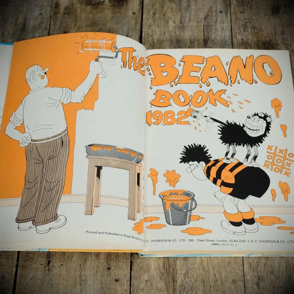 Beano Annual 1982, Vintage British D C Thomson Comic Hardcover
