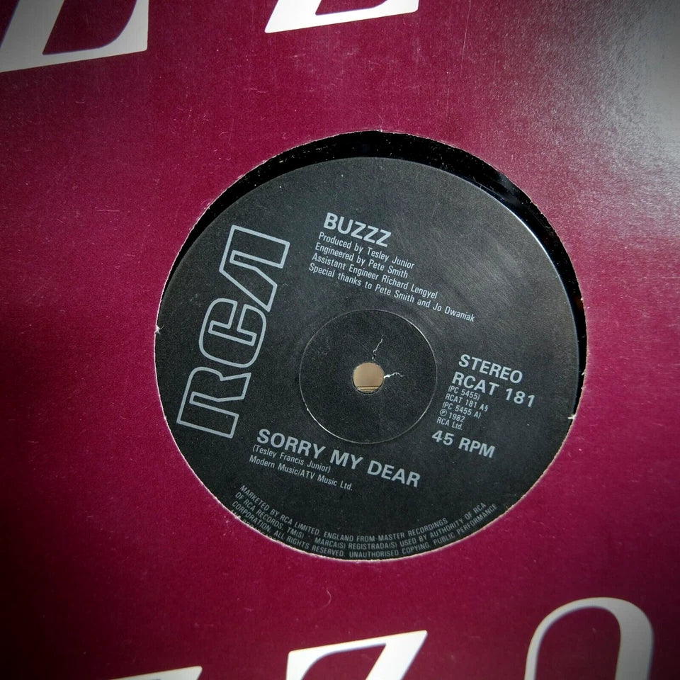 Record 12" Single x2, Buzz, Sorry My Dear/Obsession