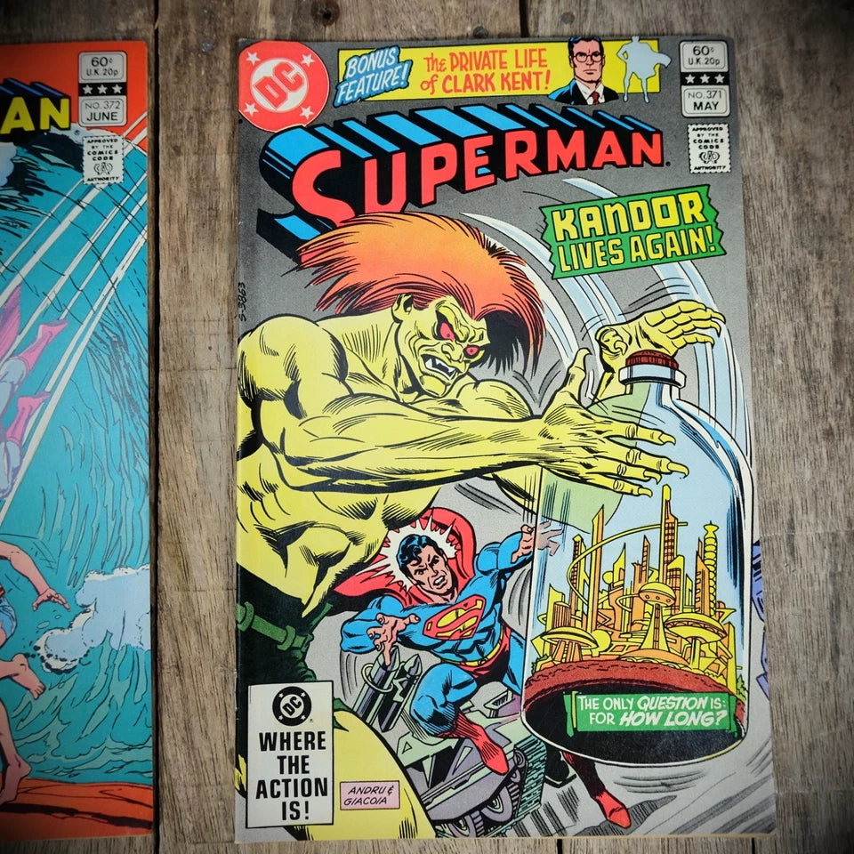 DC Comic, Superman #371, 372, 373, 1982