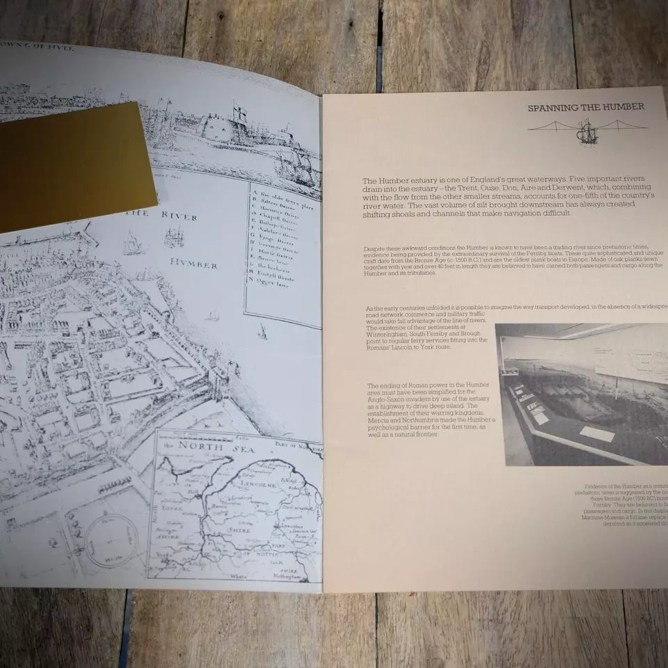 Souvenir Booklet of the Humber Bridge Opening 1981, Hull