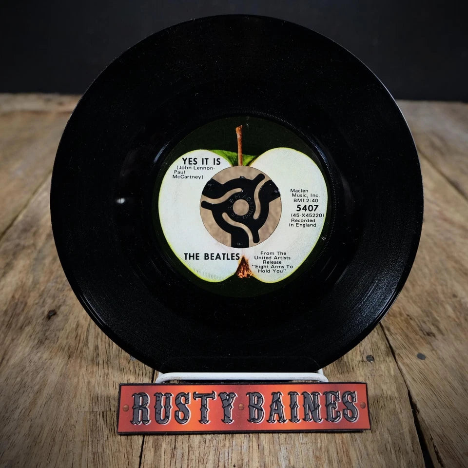 Record 7" Single, The Beatles, Ticket to Ride, Apple