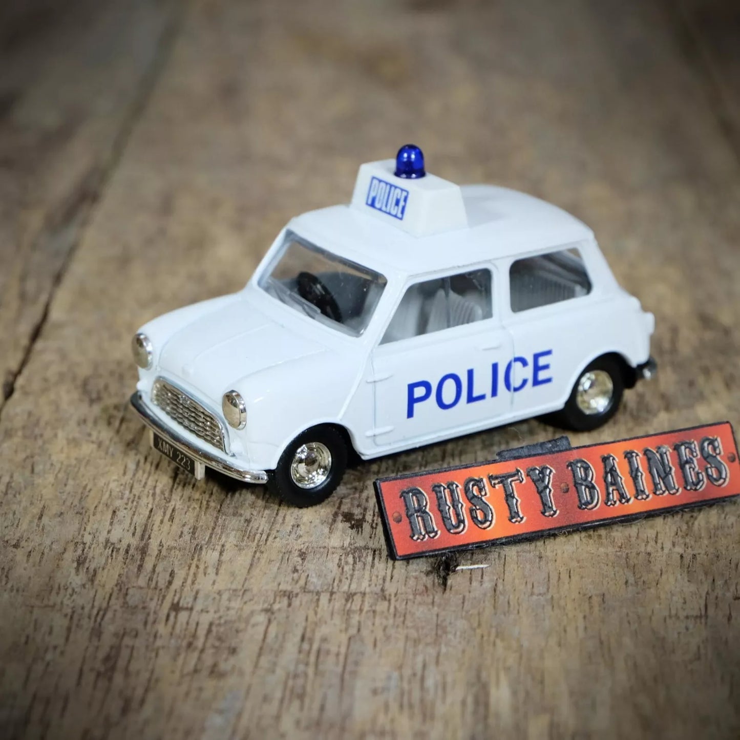 Classic 1960's Austin/Morris Mini Police Car/Van, Corgi/Lledo, No Box