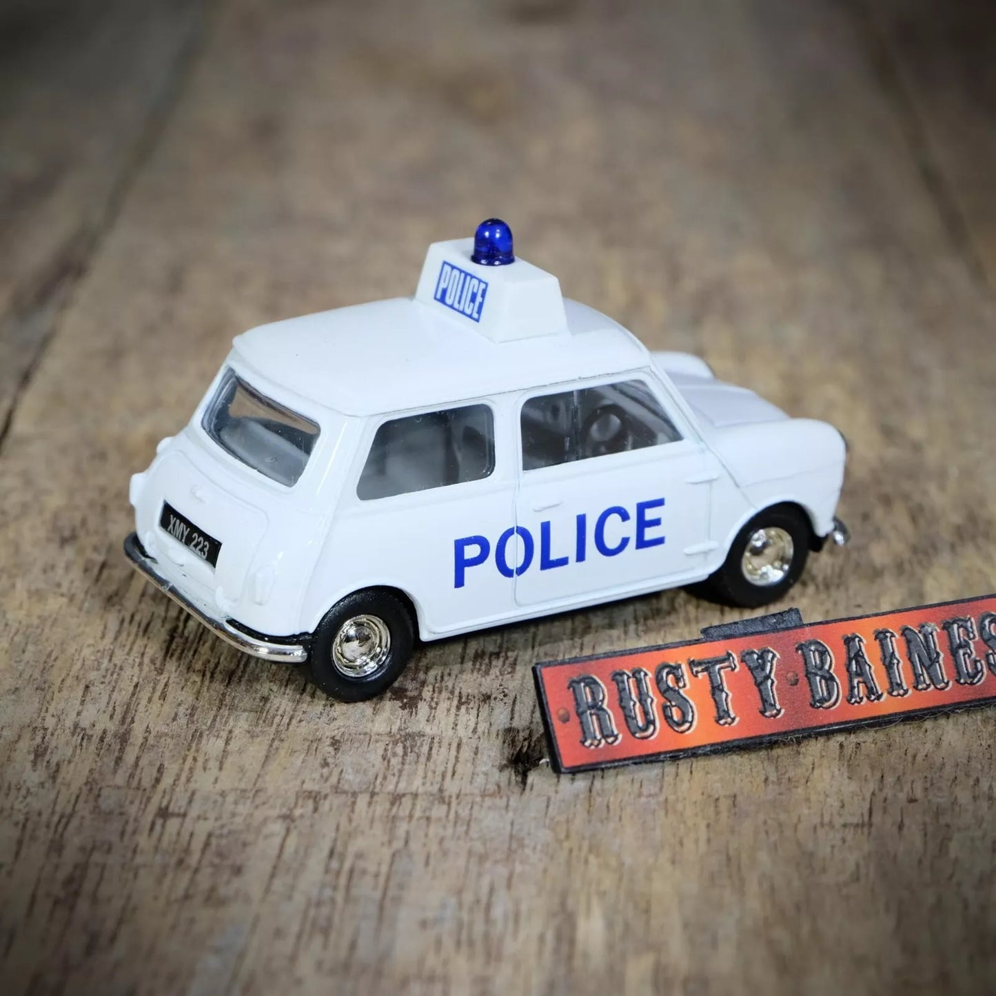 Classic 1960's Austin/Morris Mini Police Car/Van, Corgi/Lledo, No Box